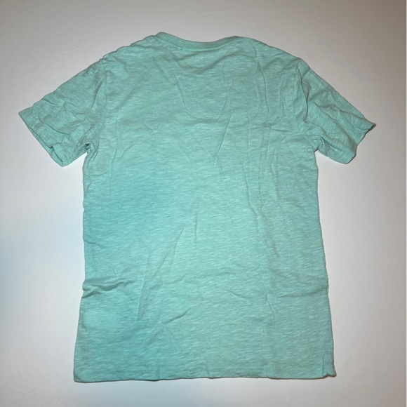 Size Small Lucky Brand Men's Linen Short Sleeve Pocket Crew Neck Tee - Picture 3 of 4